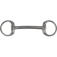 Produktbild von HorseGuard Olivenkopftrense aus Edelstahl in Silber für Pferde