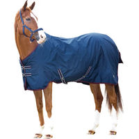 Produktbild von HorseGuard Outdoor-Pferdedecke aus Polyester Blau 200g 165cm