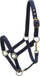 Produktbild von HorseGuard Pferd Halfter aus Nylon in Blau Größe M