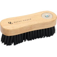 Produktbild von HorseGuard Pferdebürste Magnet Head aus Holz in Schwarz oder Braun
