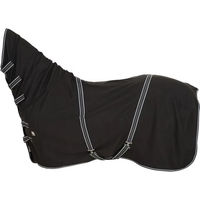 Produktbild von HorseGuard Pferdedecke aus Fleece mit Halsteil Schwarz 135 cm