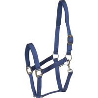 Produktbild von HorseGuard Pferdehalfter aus Nylon in Blau für Vollblut