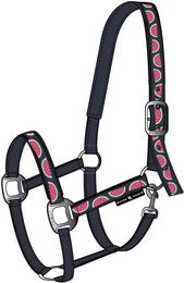 Produktbild von HorseGuard Pferdehalfter Melona aus Nylon in Blau Bunt Größe XFull