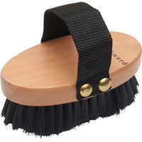 Produktbild von HorseGuard Pferdestopfen Bürste aus Holz in Schwarz und Braun