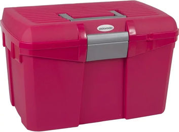 Produktbild von HorseGuard Putzbox für Pferde aus Kunststoff in Rosa