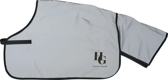 Produktbild von HorseGuard Reflektierende Dressur-Sattelunterlage für Pferde XFull Schwarz Grau