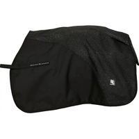 Produktbild von HorseGuard Reflektierende Sattelunterlage für Pferde aus Polyester in Schwarz Größe S