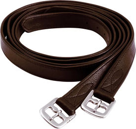 Produktbild von HorseGuard Steigbügelriemen aus Leder in Braun