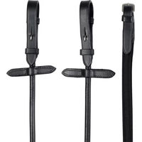 Produktbild von HorseGuard Supergrip Lederzügel für Pferde in Schwarz