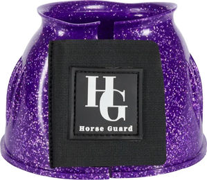 HorseGuard Texas Hufglocken für Pferde aus Gummi Lila Größe M – Bild 1 von 1