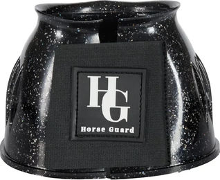 HorseGuard Texas Hufglocken für Pferde aus Gummi Schwarz Größe L – Bild 1 von 1