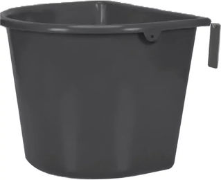 Produktbild von HorseGuard Tragbare Pferdefutterstation aus Kunststoff in Schwarz und Grau
