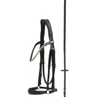 Produktbild von HorseGuard Trense Cryll 26.1 aus Leder in Schwarz