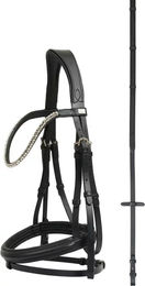Produktbild von HorseGuard Trense Emi 26.1 aus Leder in Schwarz XFull