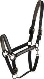 Produktbild von HorseGuard Virna Pferdehalfter aus Neopren in Schwarz für Vollblut