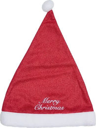 Produktbild von HorseGuard Weihnachts-Hut mit Pailletten in Weiß und Rot