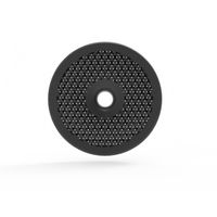 Produktbild von Horsena Easy Fit Gel Bit Guard Gebissscheiben aus Gummi Schwarz für Pferde