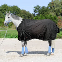 Produktbild von Horsenjoy Aristo Outdoor-Pferdedecke aus Polyester in Schwarz