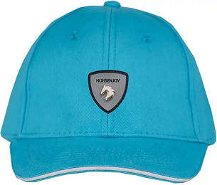 Produktbild von Horsenjoy Baseballmütze Damen Born To Ride aus Baumwolle Blau Türkis