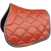 Produktbild von Horsenjoy Desire Dressursattelpad für Pferde in Rot und Orange