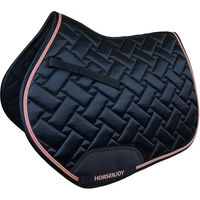 Produktbild von Horsenjoy Diamo Dressursattelpad für Pferde in Schwarz
