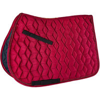 Produktbild von Horsenjoy Dressursattelpad Velvet für Pferde in Rot
