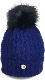 Produktbild von Horsenjoy Elza Fleece Mütze Damen Blau Winter