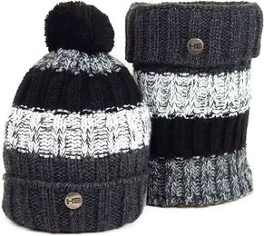 Produktbild von Horsenjoy Estera Winterset aus Fleece für Damen in Grau und Bunt