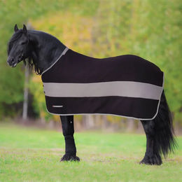 Produktbild von Horsenjoy Fleecedecke für Pferde aus Polyester in Schwarz