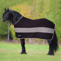 Produktbild von Horsenjoy Fleecedecke für Pferde aus Polyester in Schwarz