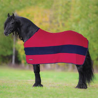 Produktbild von Horsenjoy Fleecedecke für Pferde Jasmine Bordo Rot 125 cm