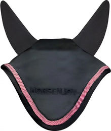 Produktbild von Horsenjoy Fliegenhaube Diamo Schwarz Full