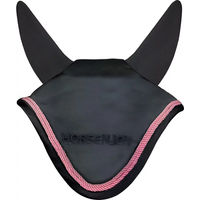 Produktbild von Horsenjoy Fliegenhaube Diamo Schwarz Full