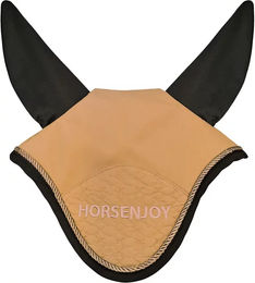 Produktbild von Horsenjoy HexaFit Fliegenhaube für Pferde in Beige