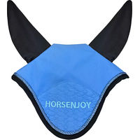Produktbild von Horsenjoy HexaFit Fliegenhaube für Pferde in Blau