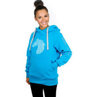 Produktbild von Horsenjoy Hoodie Damen Born To Ride Blau Grösse M