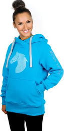 Produktbild von Horsenjoy Hoodie Damen Born To Ride Blau XS