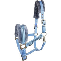 Produktbild von Horsenjoy Horse Star Pferdehalfter aus Plüsch in Blau
