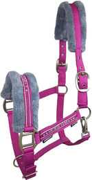 Produktbild von Horsenjoy Horse Star Pferdehalfter aus Plüsch in Rosa