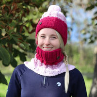 Produktbild von Horsenjoy Kaja Fleece Wintermütze für Damen in Rosa