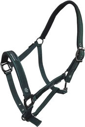 Produktbild von Horsenjoy Pferdehalfter aus Nylon Cassia für Ponys in Grau und Grün