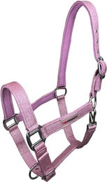 Produktbild von Horsenjoy Pferdehalfter aus Nylon für Ponys in Rosa