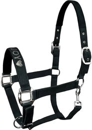 Produktbild von Horsenjoy Pferdehalfter aus Nylon in Schwarz