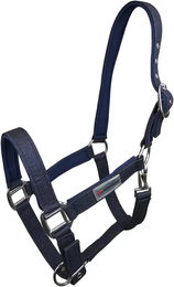 Produktbild von Horsenjoy Pferdehalfter aus Nylon Marvel Blau Größe M