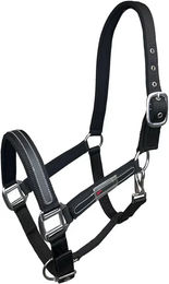 Produktbild von Horsenjoy Pferdehalfter Lauren aus Nylon in Schwarz für Ponys