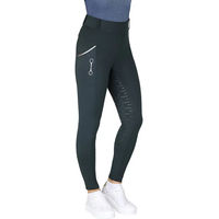 Produktbild von Horsenjoy Reithose Full Grip für Mädchen mit Silikonbeschichtung in Schwarz