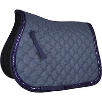 Produktbild von Horsenjoy Shine Dressursattelpad für Pferde mit Coolmax in Blau