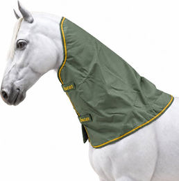 HorSeven Bucas Turnout Combi Neck 0g Halsteil für Pferde Größe S Green/Orange – Bild 1 von 1