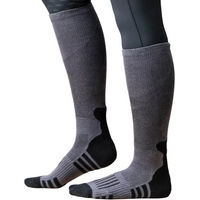 Produktbild von Horseware Alessandro Albanese Kompressions Reitsocken Unisex Schwarz Grau Größe M
