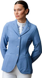 Horseware Alessandro Albanese Platinum MotionLite Turnierjacke Damen Blau XXL – Bild 1 von 1